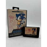 Sonic The Hedgehog Sega Mega Drive 16-Bit Cartridge Video Game