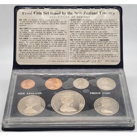 New Zealand Coin Issue 1971 Uncirculated Set