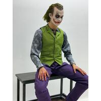 Queen Studios Statue Heath Ledger The Dark Knight Trilogy The Joker DC (Pre-owned)