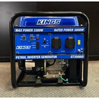 Adventure Kings GT3500i0 3000W 5.5HP 208cc Petrol Inverter Generator