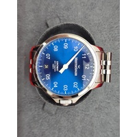 MeisterSinger Unomat UN918 Anti Magnetic 300m Blue Dial 43mm Divers Watch