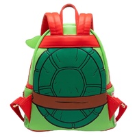 Loungefly Nickelodeon TMNT Raphael Cosplay 10 Inch Faux Leather Backpack