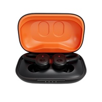 Skullcandy Push Active True Wireless Sport Earbuds True Black Orange