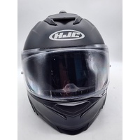 HJC i71 Semi Flat Black 2022 Motorcycle Full Face Helmet Size Large 58-59