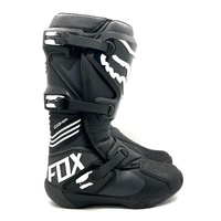 Fox Racing Comp 25408 Motocross Mens Black Boots Size 12 US