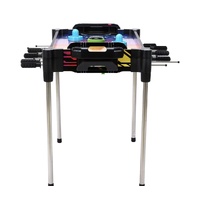 Merchant Ambassador 2 in 1 Electronic Arcade Games Table Air Hockey and Football