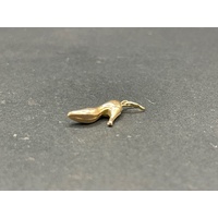 Ladies 9ct Yellow Gold Shoe Heal Pendant