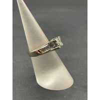 Ladies 18ct White Gold Diamond Ring