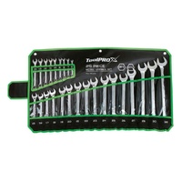 ToolPRO-X 25 Piece Metric Set Open Ring CR-V Spanner Set