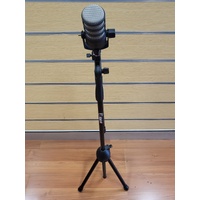 Rode PodMic FG0184690 Dynamic Podcasting Microphone Black with Stand XLR Cable