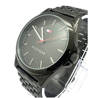 Tommy Hilfiger Barclay Quartz Black Dial Stainless Steel Analogue Ladies Watch