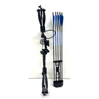 Hori-Zone Vulture 65lbs Compound Bow with 5 Arrows in Case