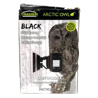 Trader Arctic Owl Outdoor Infrared Sensor Black IP66 3 Wire Design OWPIRODBK