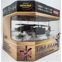 Syma Mini AH-64 Infrared Radio Controlled Helicopter Smallest Lightest Ages 8+