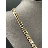 Men's 9ct Yellow Gold Curb Link Necklace