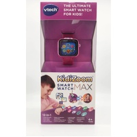 VTech KidiZoom Smartwatch Max Pink 12 in 1 Watch Rechargeable Splash Proof