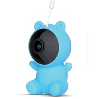 DGTEC Smart Baby Monitor Wireless Full HD Resolution Teddy Case Blue