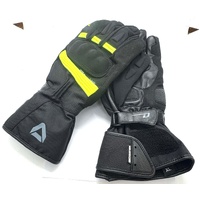 DriRider Adventure 2 Mens Gloves Black Hi-Vis Size XL