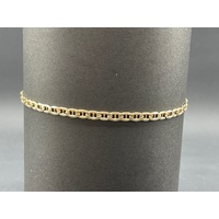 Ladies 9ct Yellow Gold Anchor Link Anklet