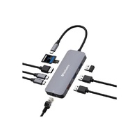 Verbatim USB-C Pro Multiport Hub 9 Port CMH-09