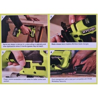 Ryobi RJS18BX 18V ONE+ HP Barrell Grip Cordless Brushless Jigsaw Skin Only