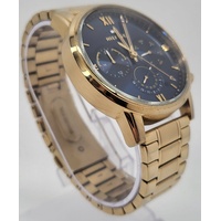 Tommy Hilfiger Sullivan Multifunction Gold Tone Blue Dial Watch TH.432.1.34.3104