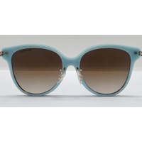 Tiffany & Co TF4193 Brown Gradient Havana On Tiffany Blue Ladies Sunglasses