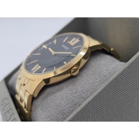 Guess Mens Stainless Steel Classic Oversized Gold Tone Watch U1073G2