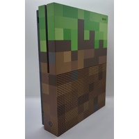 Microsoft Xbox One S Minecraft Limited Edition 1TB Console 1681 No Controller