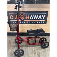 4 Wheel Heavy Duty Knee Walker with Basket