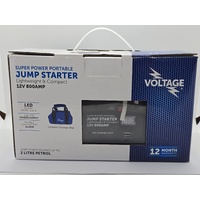 Voltage Super Power Portable Jump Starter 12V 800amp Lightweight and Compact