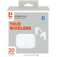 Liquid Ears True Wireless Stem Style Earphones White