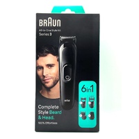 Braun All In One Style Kit Series 3 6 in 1 Everyday Grooming Kit for Men