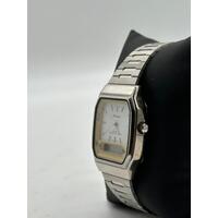 Winstar Retro Vintage Unisex Quartz Silver Stainless Steel Watch Analog Display