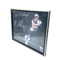 NFL Fanatics Signed Rob Gronkowski NE Patriots Super Bowl Frame (Pre-Owned)