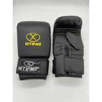 Sting Armaplus SAS Boxing Bag Mitts Black/Yellow Size XL + Bag (Pre-owned)