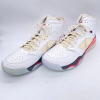 Jordan Mars 270 White Fire Red Size 13 US Men's Sneakers (Pre-owned)