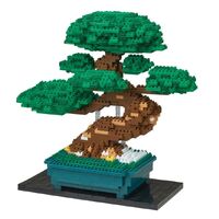 Nanoblock Bonsai Pine Deluxe Edition NB039 1130 Pieces