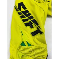 Shift Motocross Pants Green-Yellow Size 30 (Pre-owned)