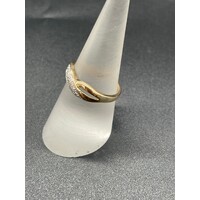 Ladies 9ct Yellow Gold Ring (Pre-Owned)