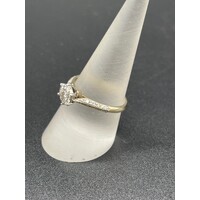 Ladies 9ct Yellow Gold Ring (Pre-Owned)