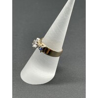 Ladies 9ct Yellow Gold Ring (Pre-Owned)