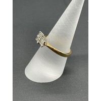 Ladies 18ct Yellow Gold Diamond Ring (Pre-Owned)