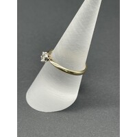 Ladies 9ct Yellow Gold Ring (Pre-Owned)