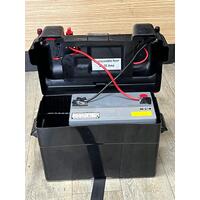 Eaton VRLA Battery PWHR12280W4FR with Black Battery Box (Pre-owned)