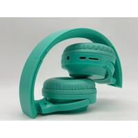 Sound Republik Foldable Design Over the Ear Wireless Headphones Aqua