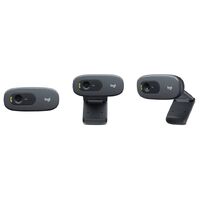 Logitech C270 HD Webcam Black 720p 30 fps Widescreen Video Calling