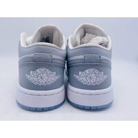 Nike Women's Air Jordan 1 Low Shoe White Wolf Grey DC0774-105 Size 5.5 US