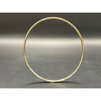 Ladies 9ct Yellow Gold Round Bangle