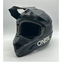 O'Neal Dirt Helmet Size 2XL Solid Black Robust Motorcross Helmet